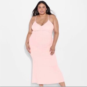 Wild Fable Pink Maxi Dress C124